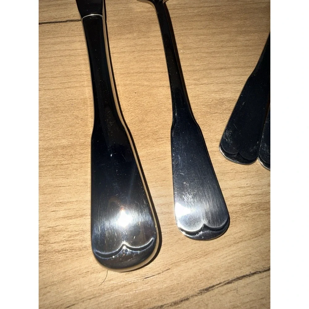 Set of 11 NEW Oneida PLYMOUTH ROCK Stainless Steel Tall Drink Spoons‎ Knife Fork